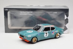 Ford Capri Mk1 RS 2600 #7 J. Stewart / F. Cevert Ford Köln 6 Hours of Paul Ricard 1972 Minichamps 1:18 155728507 Diecast - image 6 of 6