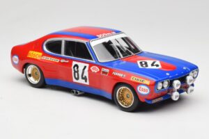 Ford Capri Mk1 RS 2600 #84 Shark Team 24 Hours of Le Mans 1972 Minichamps 1:18 155728584 Diecast - image 4 of 6