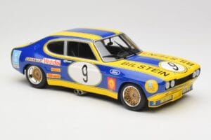 Ford Capri Mk1 RS 2600 #9 K. Fritzinger / H. Heyer Team Europa Möbel 6 Hours of Nürburgring ETCC 1973 Minichamps 1:18 1557385 - image 4 of 6