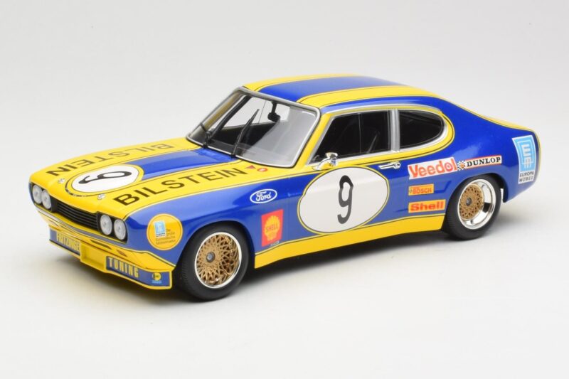 Ford Capri Mk1 RS 2600 #9 K. Fritzinger / H. Heyer Team Europa Möbel 6 Hours of Nürburgring ETCC 1973 Minichamps 1:18 Ford Capri Mk1 RS 2600 #9 K. Fritzinger / H. Heyer Team Europa Möbel 6 Hours of Nürburgring ETCC 1973 Minichamps 1:18 1557385