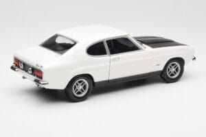 Ford Capri Mk1 RS 2600 White Black Minichamps 1:18 150089078 Diecast - image 3 of 8