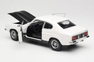 Ford Capri Mk1 RS 2600 White Black Minichamps 1:18 150089078 Diecast - image 5 of 8