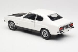 Ford Capri Mk1 RS 2600 White Black Minichamps 1:18 150089078 Diecast - image 7 of 8