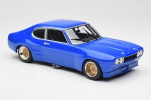 Ford Capri Mk1 RS2600 Blue Minichamps 1:18 155708501 Diecast - image 4 of 6