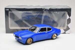 Ford Capri Mk1 RS2600 Blue Minichamps 1:18 155708501 Diecast - image 6 of 6