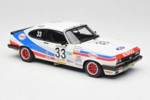 Ford Capri Mk2 3.0S #33 V. Woodman / C. Buncombe V M Woodman 3rd Place 24 Hours of Spa 1981 Minichamps 1:18 155818633 Diecast - image 4 of 6