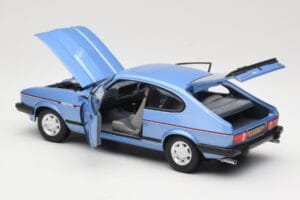 Ford Capri Mk3 2.8 Injection Paris Blue Norev 1:18 182764 Diecast - image 3 of 8