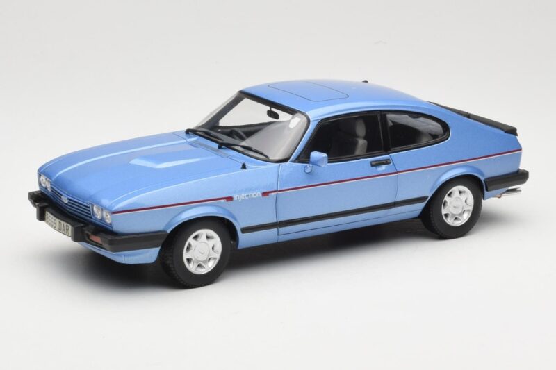Ford Capri Mk3 2.8 Injection Paris Blue Norev 1:18 182764 Diecast