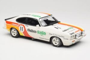 Ford Capri Mk3 3.0 #11 D. Gartmann / K. Ludwig Gilden Kölsch Racing Winners 24 Hours of Nürburgring 1982 Minichamps 1:18 1558 - image 4 of 6