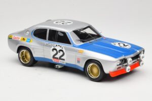 Ford Capri RS 2600 Mk1 #22 Ford Koln D. Glemser / A. Soler-Roig 24 Hours of Spa Winner ETCC 1971 Minichamps 1:18 155718522-R1 - image 4 of 6