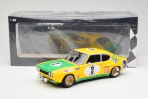 Ford Capri RS2600 BP Racing Team #3 G. Birrell / C. Bourgoignie 2nd Place 24 Hours of Spa 1972 Minichamps 1:18 155728503 Diec - image 6 of 6