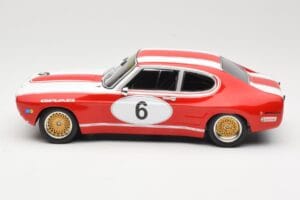 Ford Capri RS2600 Ford Tuning Siegen #6 Weiss / K. Ludwig 6 Hours Nurburgring 1973 Minichamps 1:18 155738506 Diecast - image 3 of 6