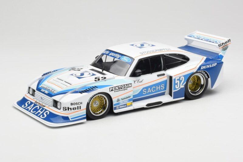 Ford Capri Group 5 #52 Sachs H. Ertl DRM Zolder 1980 MCG 1:18 MCG18801R Diecast