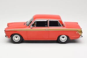 Ford Cortina Lotus Red & Gold Stripe MCG 1:18 MCG18532 Diecast - image 3 of 6