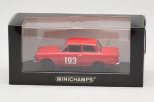 Ford Cortina Mk I #193 Rally Monte Carlo 1963 Prototype Minichamps 1:43 400638293-P1 Diecast - image 4 of 4
