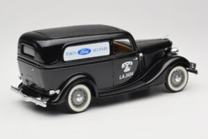Ford Delivery Truck Ford Parts Black Solido 1:18 8417 Diecast - image 2 of 8