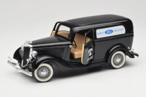 Ford Delivery Truck Ford Parts Black Solido 1:18 8417 Diecast - image 3 of 8