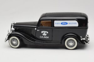 Ford Delivery Truck Ford Parts Black Solido 1:18 8417 Diecast - image 4 of 8