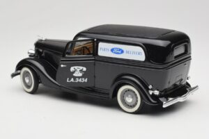 Ford Delivery Truck Ford Parts Black Solido 1:18 8417 Diecast - image 5 of 8