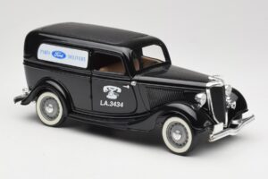 Ford Delivery Truck Ford Parts Black Solido 1:18 8417 Diecast - image 6 of 8