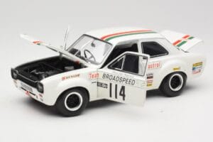 Ford Escort RS1600 #114 J. Fitzpatrick Team Broadspeed Castrol Race of Champions 1971 Minichamps 1:18 100718114 Diecast - image 2 of 8