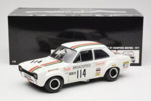 Ford Escort RS1600 #114 J. Fitzpatrick Team Broadspeed Castrol Race of Champions 1971 Minichamps 1:18 100718114 Diecast - image 8 of 8