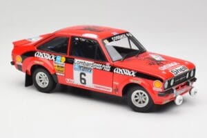 Ford Escort II RS1800 #6 R. Clark / J. Pegg RAC Rally Winner 1976 Minichamps 1:18 100768406 Diecast - image 6 of 8