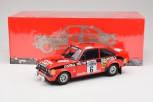 Ford Escort II RS1800 #6 R. Clark / J. Pegg RAC Rally Winner 1976 Minichamps 1:18 100768406 Diecast - image 8 of 8
