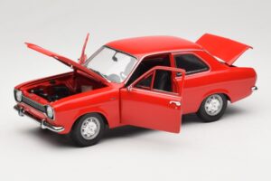Ford Escort Mk1 Street Red Minichamps 1:18 100081001 Diecast - image 2 of 8