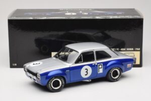 Ford Escort Mk1 Twin Cam #3 ADAC 500 km Nurburgring ETCC 1968 Minichamps 1:18 100688193 Diecast - image 8 of 8