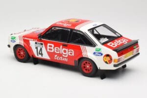 Ford Escort Mk2 RS 1800 #14 Droogmans / Joosten Belga 3rd Place Lotto Haspengouw Rally 1983 Minichamps 1:18 155838714 Diecast - image 5 of 6