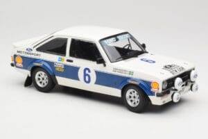 Ford Escort Mk2 RS 1800 #6 B. Waldegård / H-T. Thorszelius Ford Motor Co Winners Acropolis Rally 1977 Minichamps 1:18 1557787 - image 4 of 6