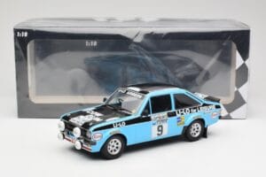 Ford Escort Mk2 RS 1800 #9 R. Clark / S. Wilson Li-Lo Equipe Esso Lombard RAC Rally 1978 Minichamps 1:18 155788709 Diecast - image 6 of 6