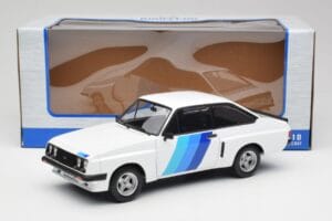 Ford Escort Mk2 RS 2000 X-Pack Diamond White & Blue Decor MCG 1:18 MCG18351 Diecast - image 6 of 6