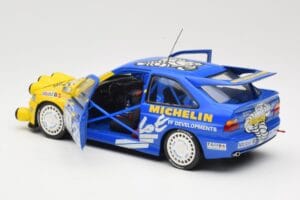 Ford Escort Mk5 RS Cosworth #1 M. Wilson / B. Thomas Michelin Champion 1994 UT Models 1:18 180948291 Diecast - image 5 of 8