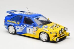 Ford Escort Mk5 RS Cosworth #1 M. Wilson / B. Thomas Michelin Champion 1994 UT Models 1:18 180948291 Diecast - image 6 of 8