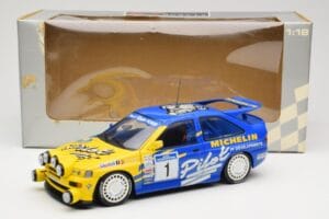 Ford Escort Mk5 RS Cosworth #1 M. Wilson / B. Thomas Michelin Champion 1994 UT Models 1:18 180948291 Diecast - image 8 of 8