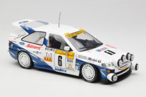 Ford Escort RS Cosworth Mobil 1 #6 F. Delecour / D. Grataloup Rally Monte Carlo Night Version Winner 1994 UT Models 1:18 3945 - image 6 of 8