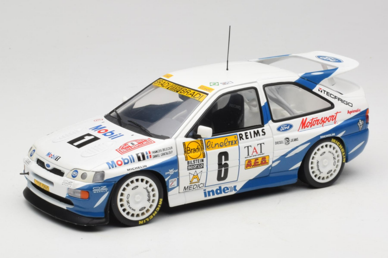 Ford Escort RS Cosworth Mobil 1 #6 F. Delecour / D. Grataloup Rally Monte Carlo Winner 1994 UT Models 1:18 180948106 Diecast