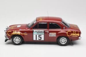 Ford Escort RS 1600 Mk1 #15 M. Alen / I. Kivimäki RAC Rally 1974 IXO 1:18 18RMC047B Diecast - image 3 of 6