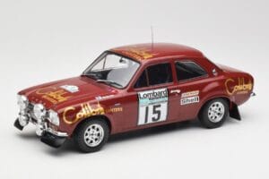 Ford Escort RS 1600 Mk1 #15 M. Alen / I. Kivimäki RAC Rally 1974 IXO 1:18 18RMC047B Diecast