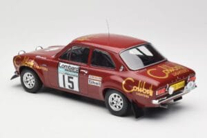 Ford Escort RS 1600 Mk1 #15 M. Alen / I. Kivimäki RAC Rally 1974 IXO 1:18 18RMC047B Diecast - image 5 of 6