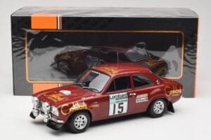 Ford Escort RS 1600 Mk1 #15 M. Alen / I. Kivimäki RAC Rally 1974 IXO 1:18 18RMC047B Diecast - image 6 of 6