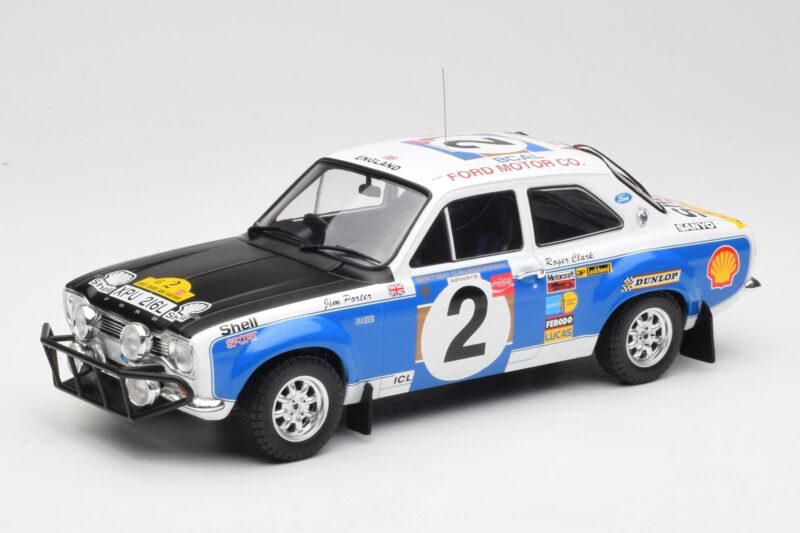 Ford Escort RS 1600 Mk1 #2 R. Clark / J. Porter Safari Rally 1973 IXO 1:18 Ford Escort RS 1600 Mk1 #2 R. Clark / J. Porter Safari Rally 1973 IXO 1:18 18RMC075A Diecast