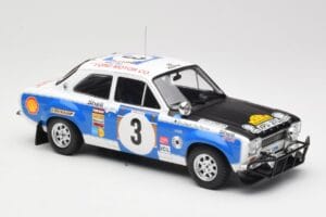Ford Escort RS 1600 Mk1 #3 V. Preston Jr. / B. Smith Safari Rally 1973 IXO 1:18 18RMC075B Diecast - image 4 of 6