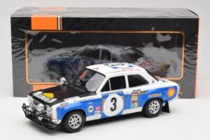 Ford Escort RS 1600 Mk1 #3 V. Preston Jr. / B. Smith Safari Rally 1973 IXO 1:18 18RMC075B Diecast - image 6 of 6