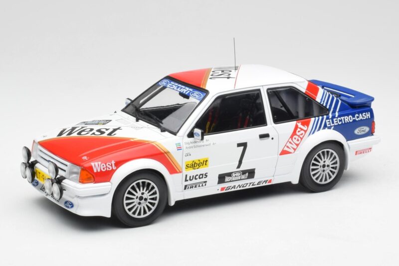 Ford Escort RS Turbo #7 Lotto Haspengouw Rally 1985 MCG 1:18 Ford Escort RS Turbo #7 Lotto Haspengouw Rally 1985 MCG 1:18 MCG18421 Diecast