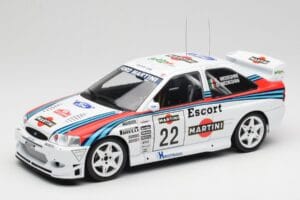 Ford Escort WRC Martini Racing #22 A. Medeghini / B. Medeghini Rally San Remo 1998 IXO 1:18 18RMC171B Diecast