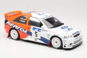 Ford Escort WRC #5 C. Sainz / L. Moya Winner Acropolis Rally 1997 IXO 1:18 18RMC172A Diecast - image 4 of 6