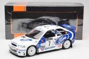 Ford Escort WRC #7 J. Kankkunen / J. Repo RAC Rally 1998 IXO 1:18 18RMC170A Diecast - image 6 of 6
